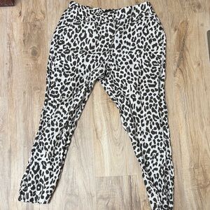 J. Crew Leopard Patterned Pants